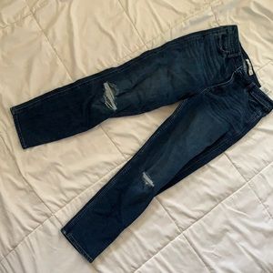 Dark blue highwaisted jeans hollister size 8